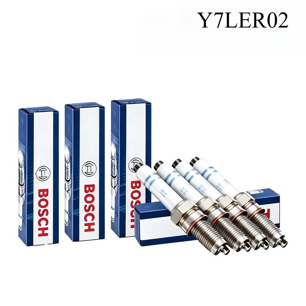 Bosch Spark Plug Iridium - Original Bosch Y7LER02 Iridium-Zündkerze für FAW