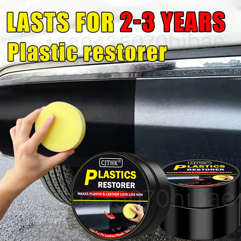 Trim Restorer Plastic - Auto-Kunststoff-Restaurator, zurück zu schwarz, glänzende Auto-Reinigungsprodukte,