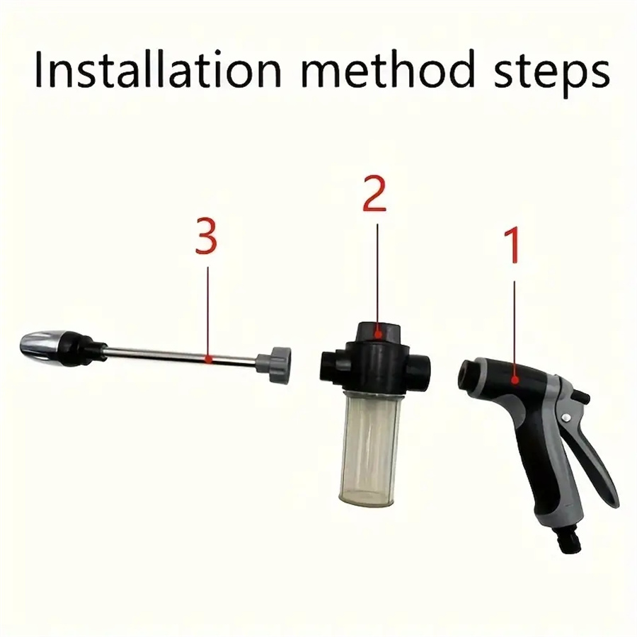 NEUER Autowasch-Langstiel mit  – Pressure Washer Foam Gun Bewertung und Preis