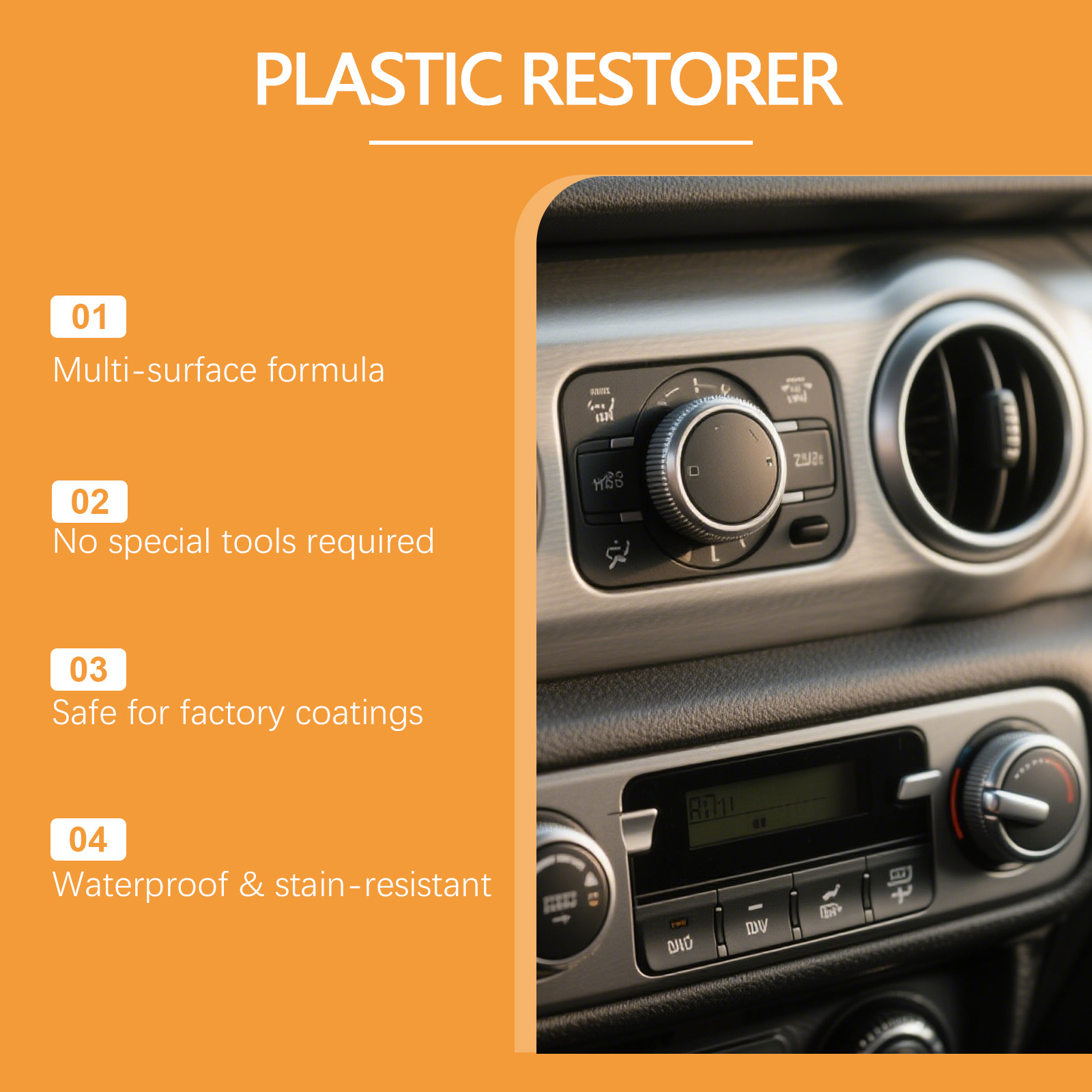 Kfz-Kunststoff-Restaurator-Pas – Trim Restorer Plastic Bewertung und Preis